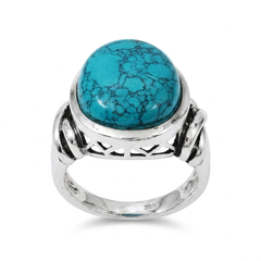 Chevalière Zuni Turquoise
