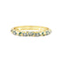 Bracelet Ayuthia bleu jaune en laiton doré et émail – vue de face
