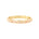 Bracelet Ayuthia rose pêche en laiton doré et émail – vue de face