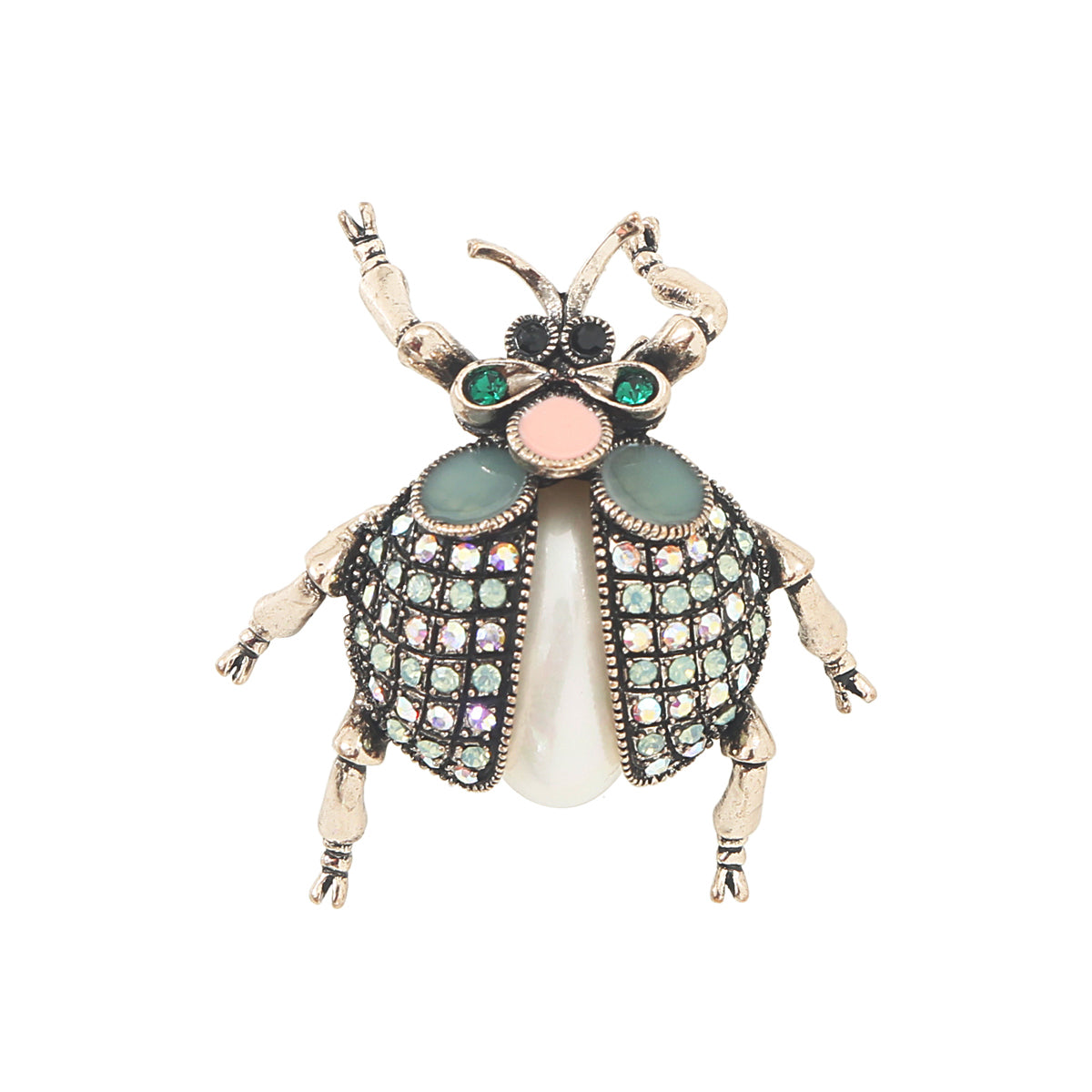Petite broche coccinelle : épingle insecte faite main en porcelaine froide - France Petite broche coccinelle : épingle insecte faite main en porcelaine froide - France