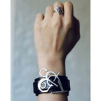 Manchette Cuir Art Symbol