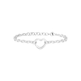 Bracelet Chiara en acier argenté – vue d'ensemble