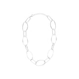 Collier Yael en acier argenté – vue d'ensemble