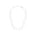 Collier Zia en acier argenté – vue d'ensemble