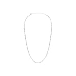 Collier Zoé en acier argenté – vue d'ensemble