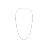 Collier Zoé en acier argenté – vue d'ensemble
