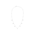 Collier Aaliyah en acier argenté – vue d'ensemble
