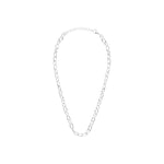 Collier Ananya en acier argenté – vue d'ensemble