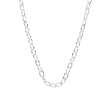 Collier Ananya en acier argenté – vue rapprochée