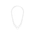 Collier Zia en acier argenté – vue d'ensemble