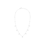 Collier Dalila en acier argenté – vue d'ensemble