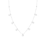 Collier Dalila en acier argenté – vue rapprochée