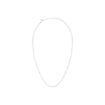 Collier Elif en acier argenté – vue d'ensemble