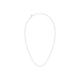 Collier Elif en acier argenté – vue d'ensemble