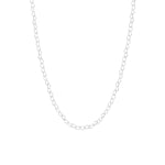 Collier Elif en acier argenté – vue rapprochée