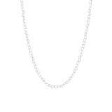 Collier Elif en acier argenté – vue rapprochée