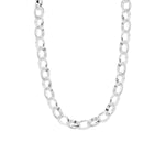 Collier Sumiko en acier argenté – vue rapprochée