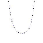 Collier Hanaé en acier argenté – vue rapprochée