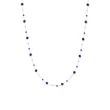 Collier Hanaé en acier argenté – vue rapprochée