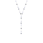Collier Zoé en acier argenté – vue rapprochée