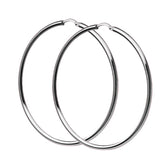Boucles d'oreilles Créoles Lisses