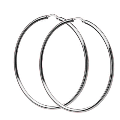 Boucles d'oreilles Créoles Lisses