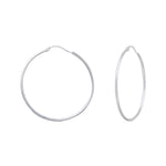 Boucles d'oreilles Créoles Lisses