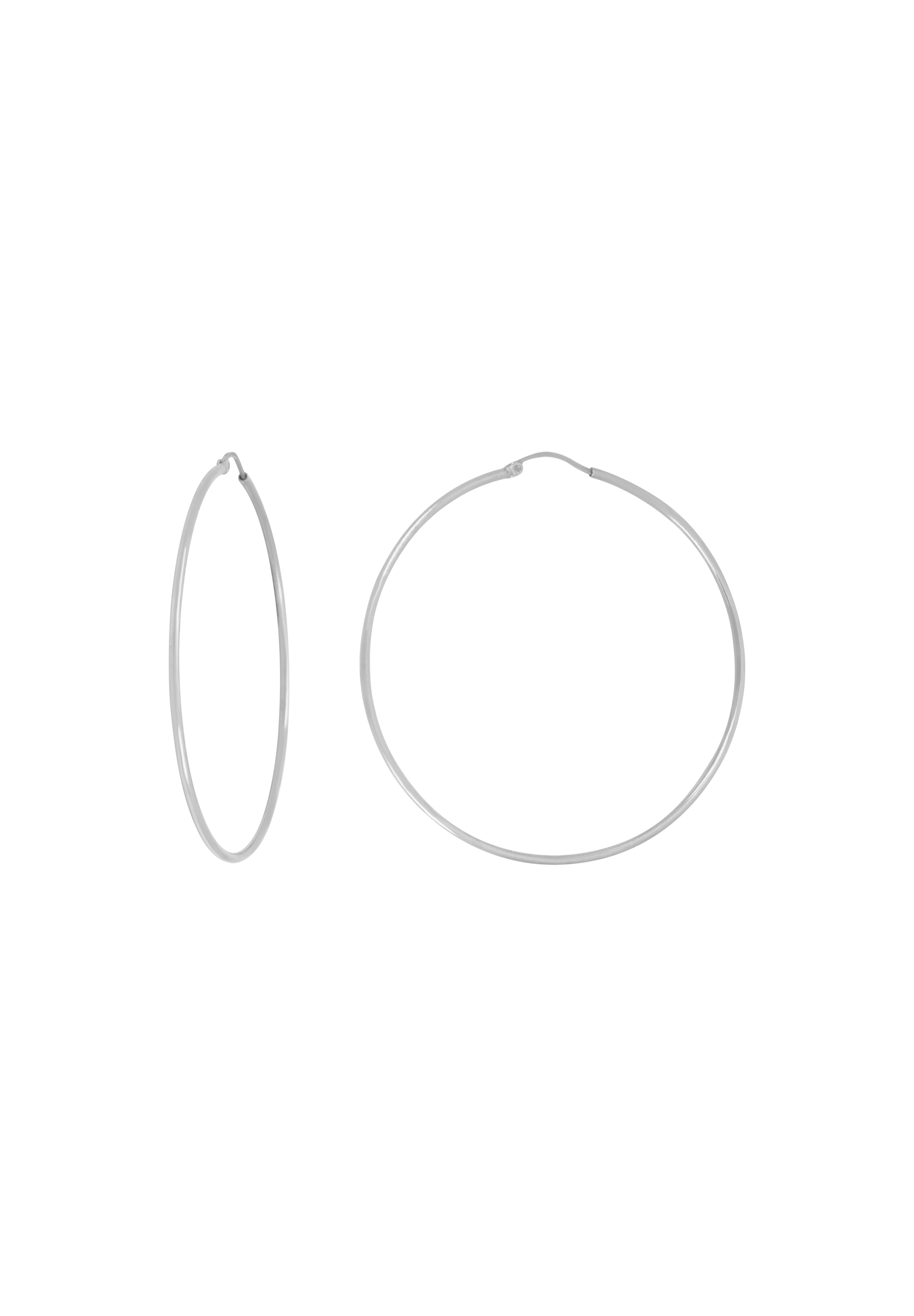 Boucles d'oreilles Créoles Lisses