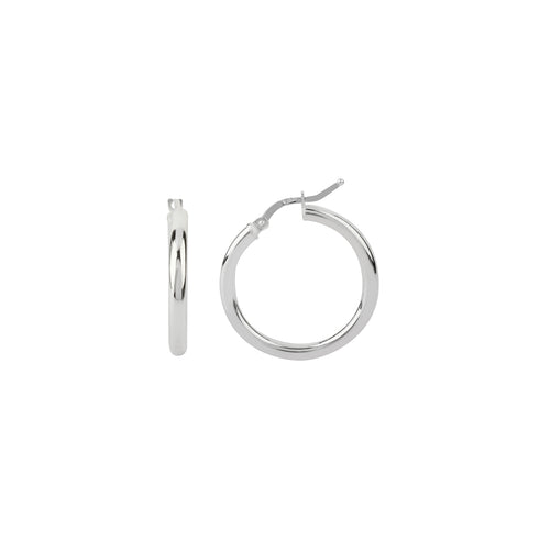 3mm U hoop earrings