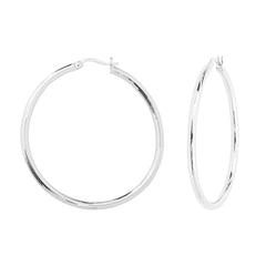 3mm U hoop earrings