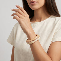 Bracelet jonc acétate