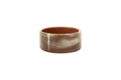 Brown acetate bangle bracelet
