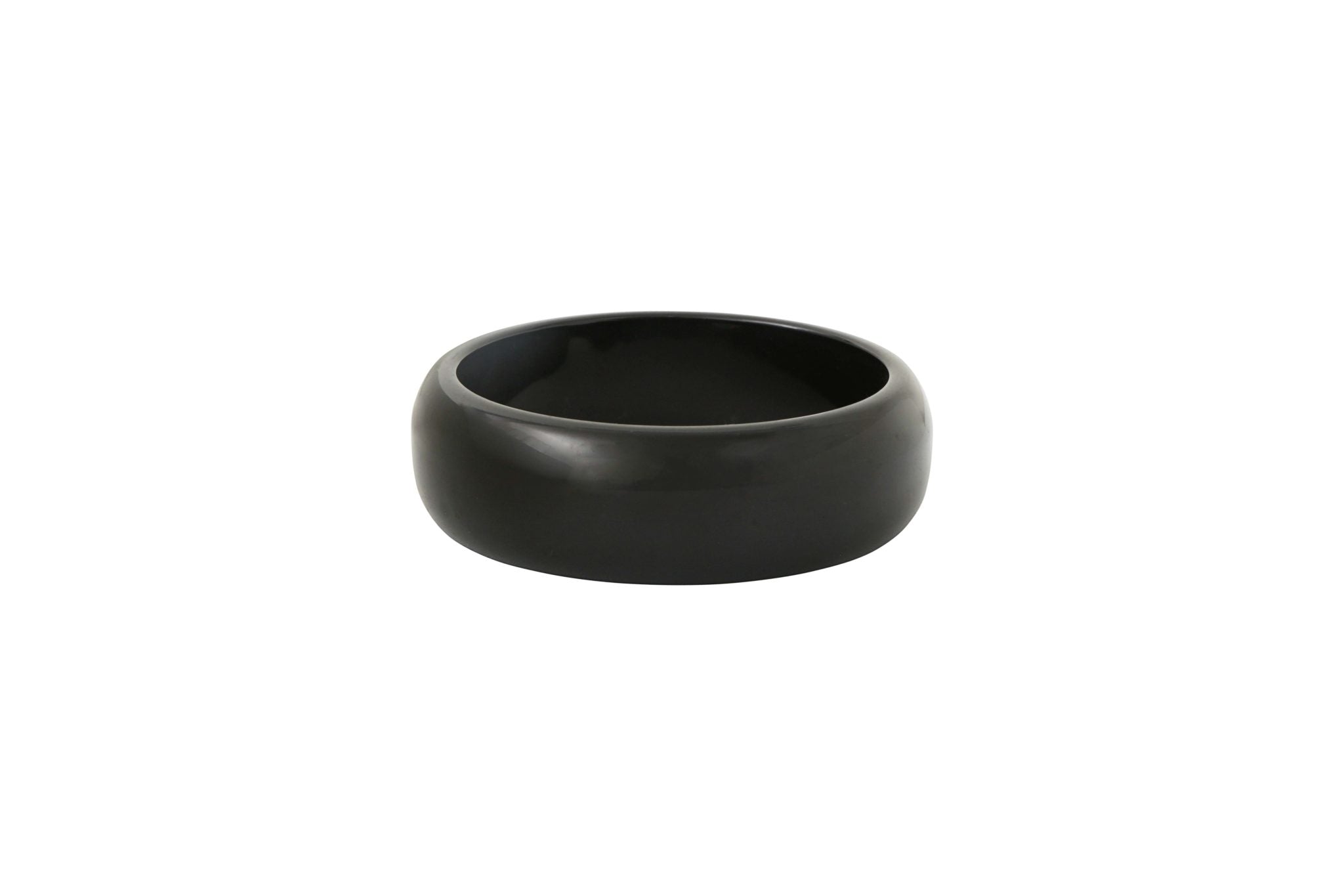 Bracelet acrylique noir