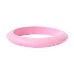 Bracelet jonc acétate rose