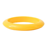 Bracelet jonc acétate jaune