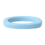 Bracelet jonc acétate Bleu