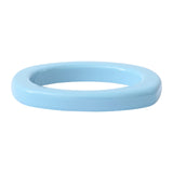 Bracelet jonc acétate Bleu