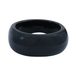 Bracelet jonc acétate noir