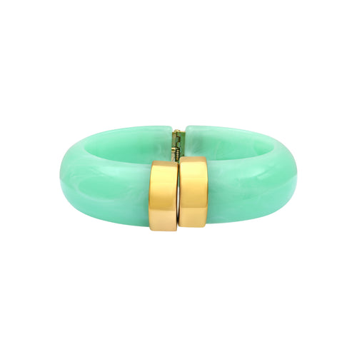Bracelet Luna vert pastel