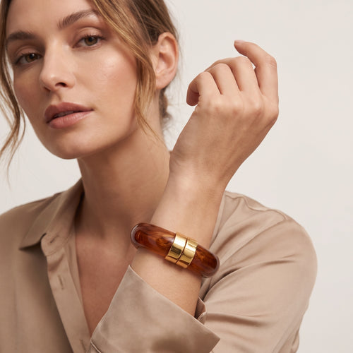 Bracelet Luna ambre