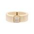 Bracelet Vallina creme opaque