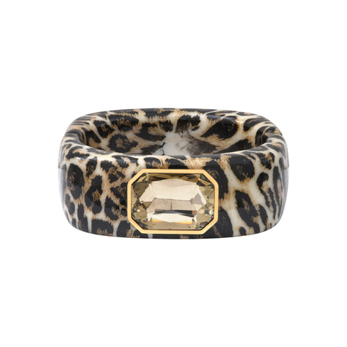 Bracelet Bianca leopard