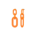 Boucles d'oreilles acrylique acier