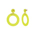 Boucles d'Oreilles acrylique acier