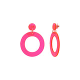 Boucles d'Oreilles acrylique acier