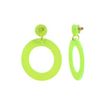 Boucles d'Oreilles acrylique acier