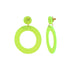 Boucles d'Oreilles acrylique acier