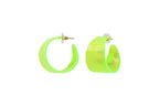 Boucles d'Oreilles acrylique acier
