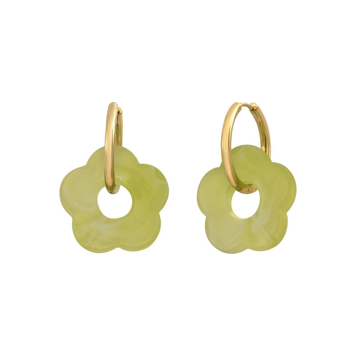 Boucles d'oreilles Flower 24mm