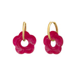 Boucles d'oreilles Flower 24mm